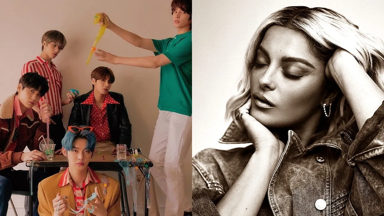 TXT Kolaborasi Bareng Bebe Rexha di IG Live, Soobin Auto Trending di Twitter