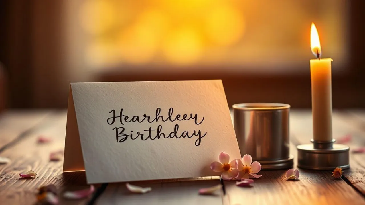Ucapan Selamat Ulang Tahun yang Menyentuh Hati