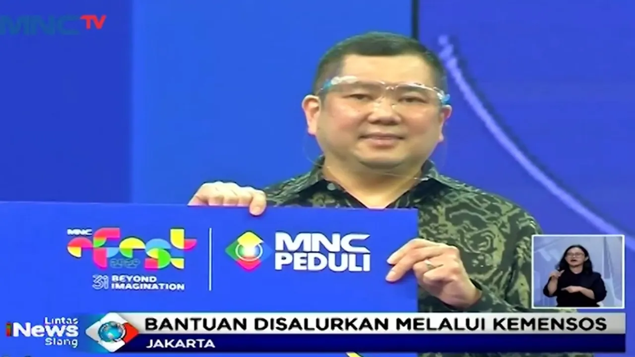 Ultah ke-31, MNC Group Serahkan Bantuan ke Mensos
