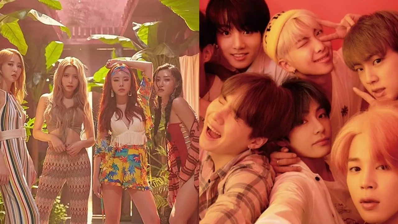 Ungkap Kekaguman Pada BTS, Mamamoo Jadi Perbincangan Di Media Sosial