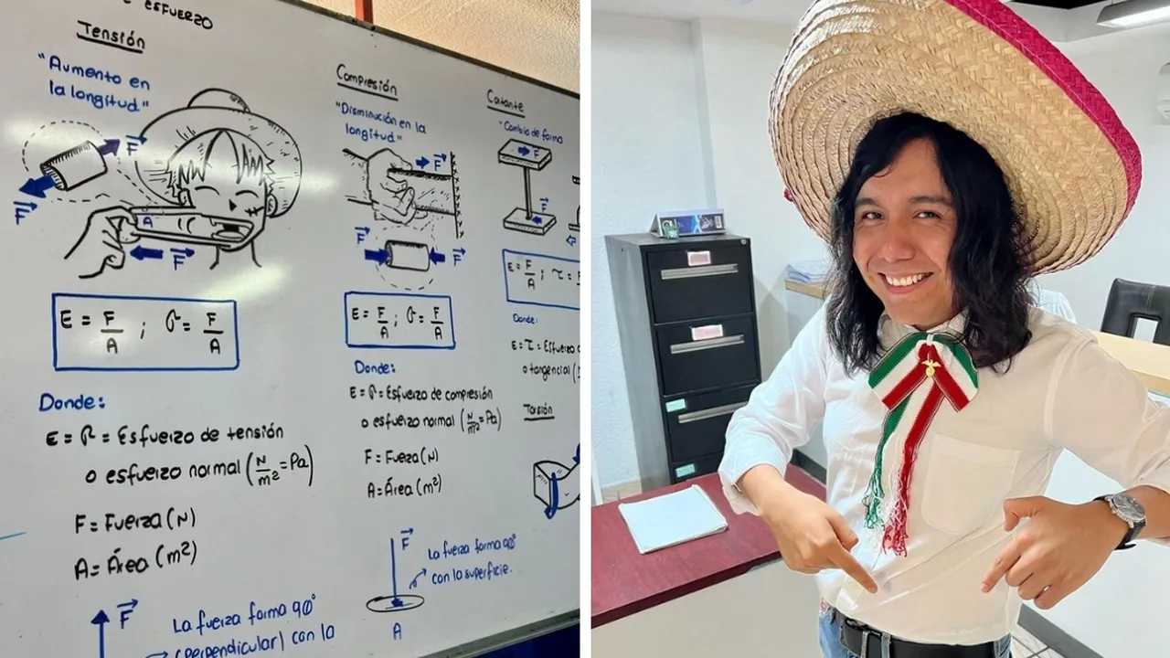 Unik! Guru Fisika di Meksiko Menggunakan Karakter 'ONE PIECE' saat Mengajar di Kelas Unik! Guru Fisika di Meksiko Menggunakan Karakter 'ONE PIECE' saat Mengajar di Kelas
