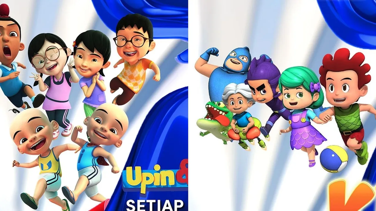 'Upin & Ipin' hingga 'Kiko' Siap Menemani Hari-Hari Pemirsa di Rumah