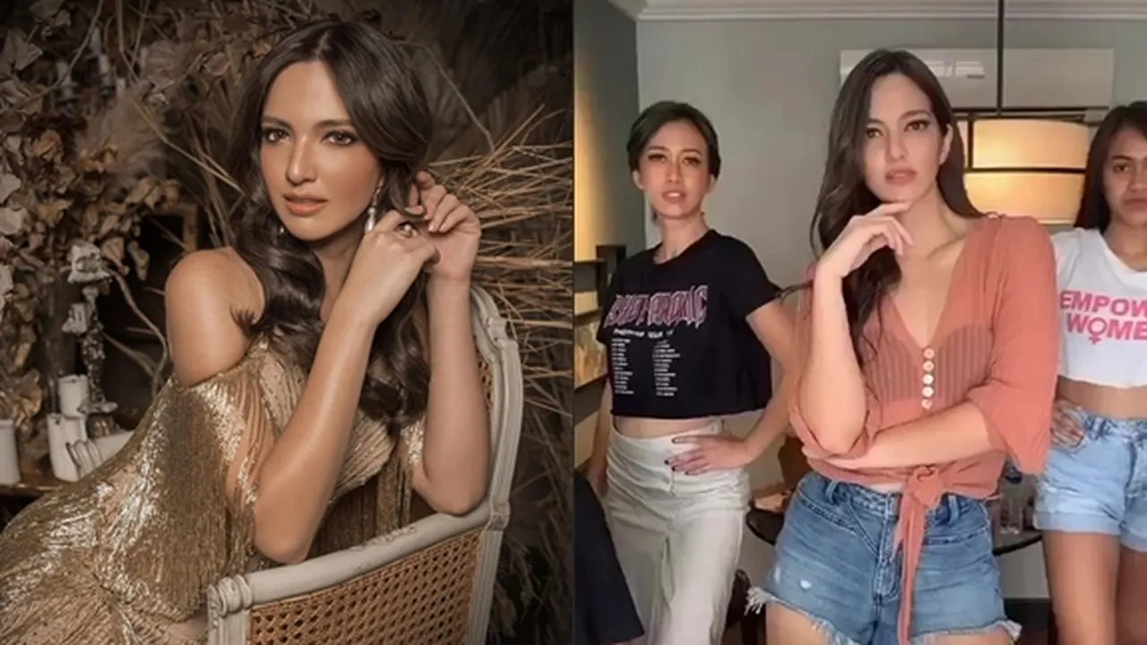 Upload Video TikTok, Nia Ramadhani Pakai Hot Pants dan Baju Nerawang Upload Video TikTok, Nia Ramadhani Pakai Hot Pants dan Baju Nerawang