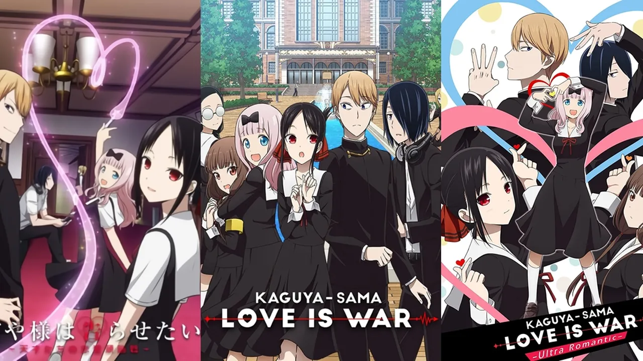 Urutan Nonton Anime KAGUYA-SAMA: LOVE IS WAR yang Lengkap, Beserta Sinopsis Setiap Season