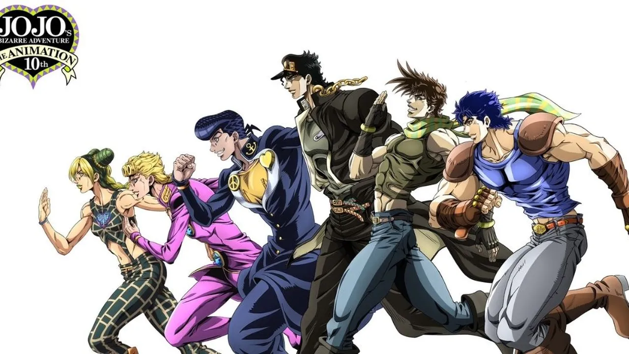 Urutan Nonton 'JOJO'S BIZARRE ADVENTURE' yang Benar Sebelum Part 7: STEEL BALL RUN