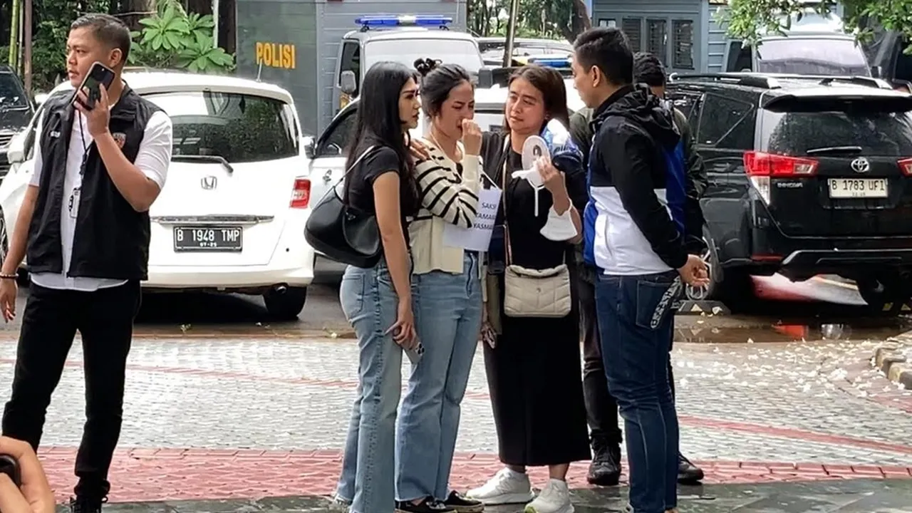 Usai Jalani Rekonstruksi Kematian Dante, Tamara Tyasmara Menangis