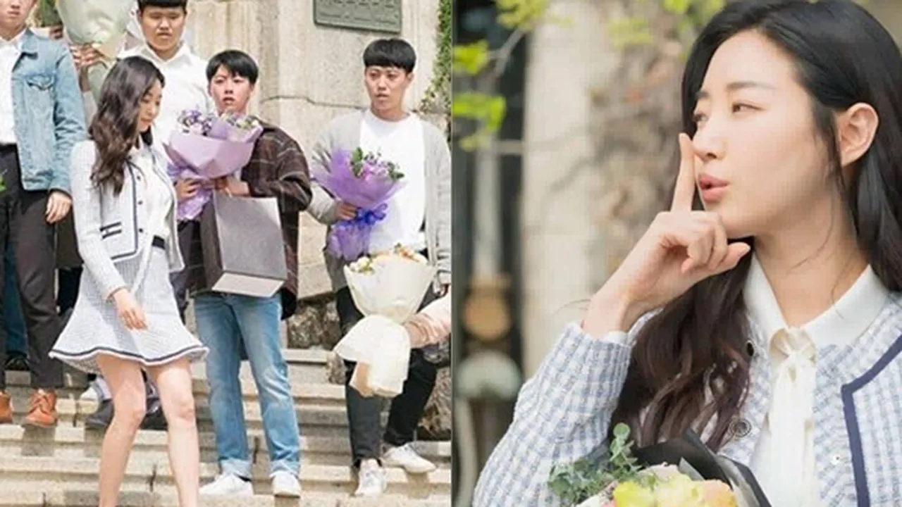 Usia 41 Tahun, Kim Sa Rang Cantik Muda Banget Perankan Mahasiswi Baru