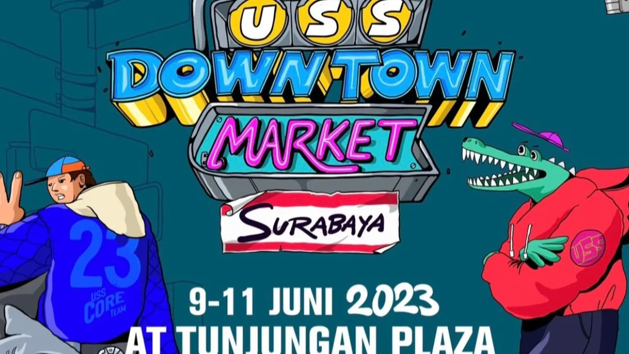 USS Downtown Market Kembali Hadir Di Surabaya Membawa Sneakers Serba Rp50,000