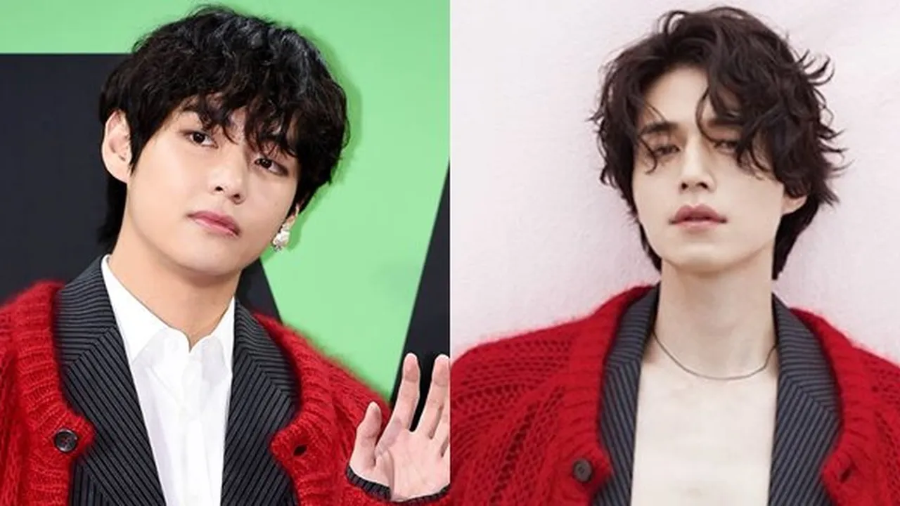 V BTS dan Lee Dong Wook Pakai Busana yang Sama, Siapa Lebih Mempesona?