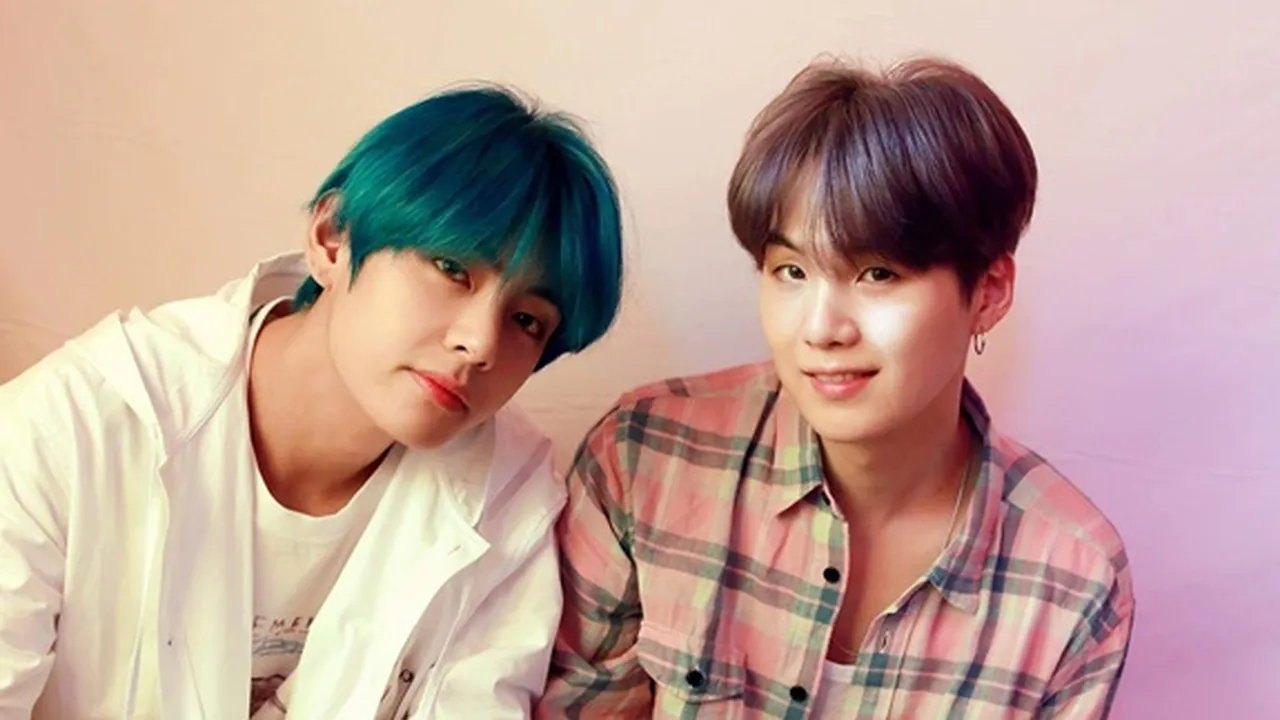V dan Suga BTS Sama-Sama Ingin Hentikan Kebiasaan Ini, Apa Ya?
