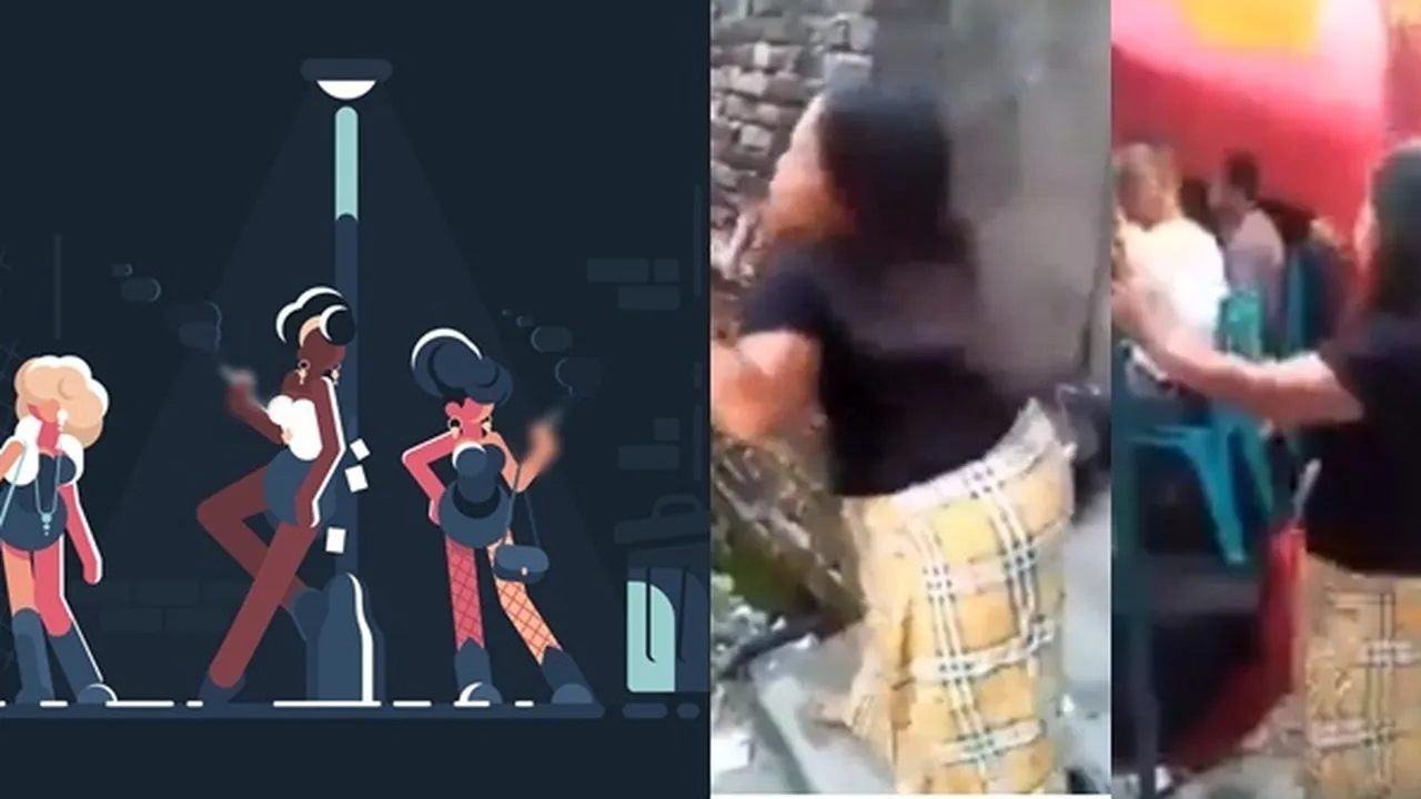 Viral, Ibu Hamil Tapi Semangat Goyang Dangdut Sambil Merokok