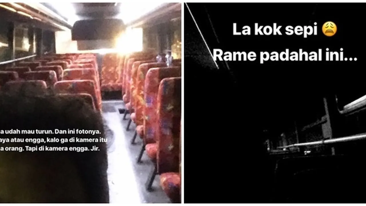 Viral Kisah Pria Naiki Bus Berhantu, Terlihat Ramai Penumpang Padahal Kosong