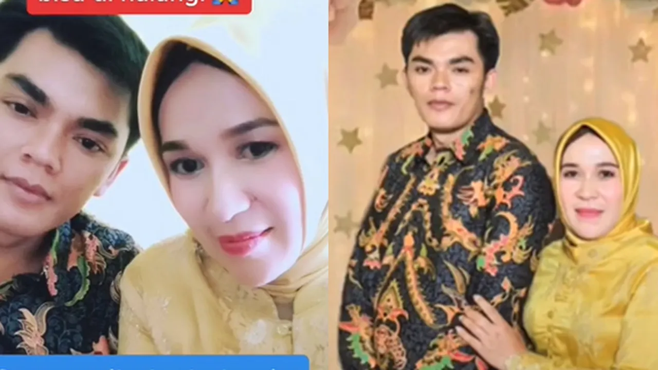 Viral! Seorang Wanita Paruh Baya Nikahi Berondong Kaya yang Lebih Muda 10 Tahun