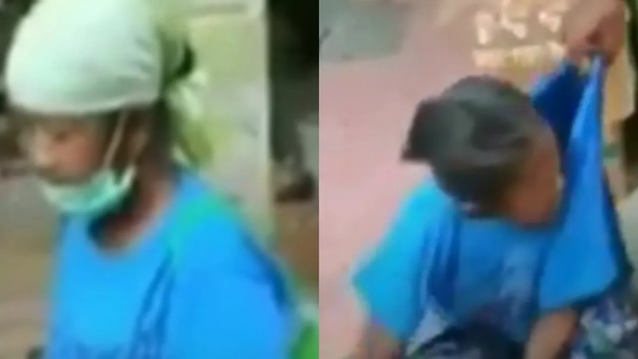 Viral Video Seorang Nenek Ditendang dan Diteriaki Maling, Begini Kronologi Lengkapnya
