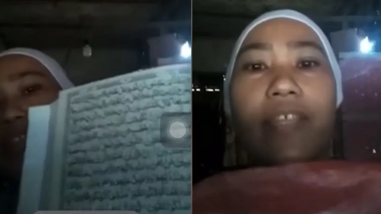 Viral! Wanita Ini Diburu Polisi Karena Hina Al Quran dan Bakar Bendera Merah Putih
