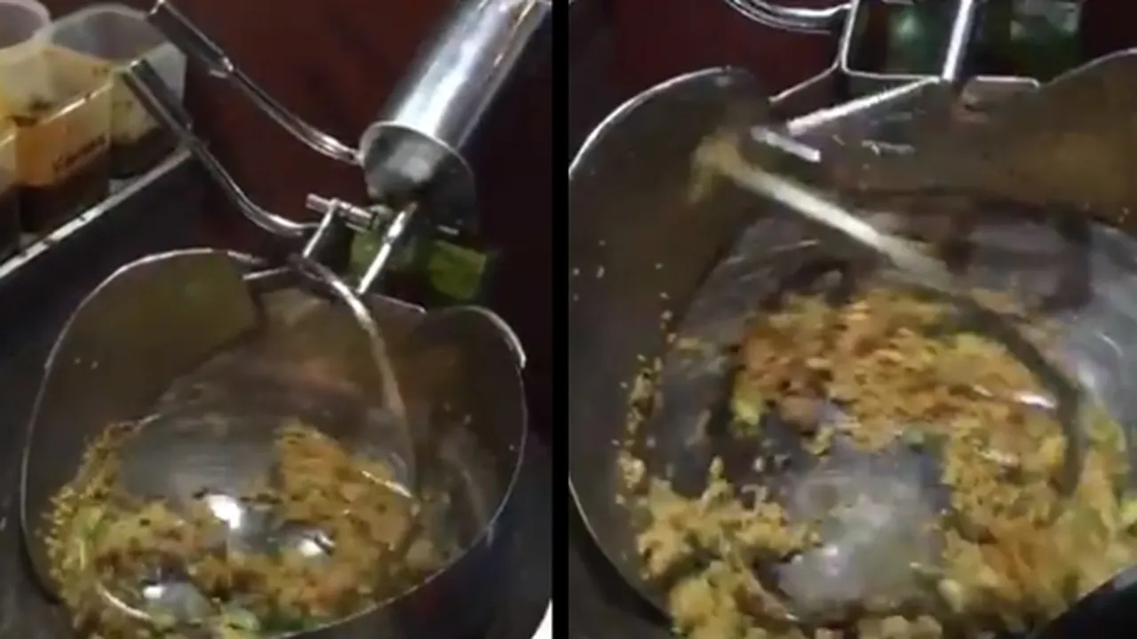 Viral, Warung di Jogja Ini Pakai Robot Untuk Aduk Nasi Goreng
