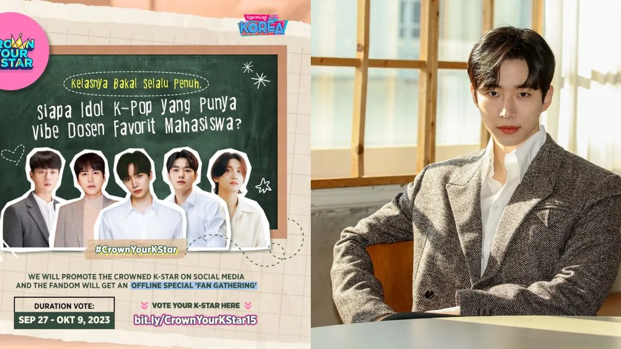 [VOTE HERE] Ganteng dan Berkarisma, Junho 2PM Cocok Banget Jadi Dosen Idola Mahasiswa di Kampus