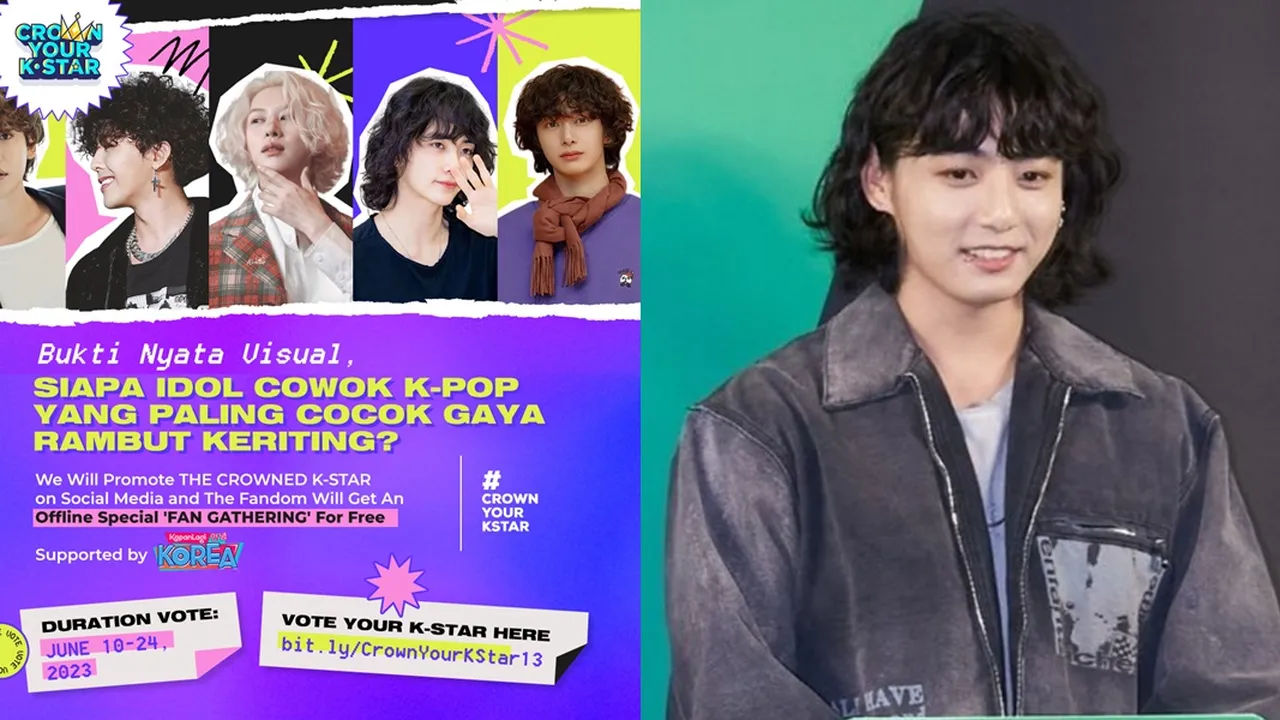 [VOTE HERE] Pesona Jungkook BTS dengan Rambut Perm, Disebut Media Korea Lebih Cantik dari Wanita