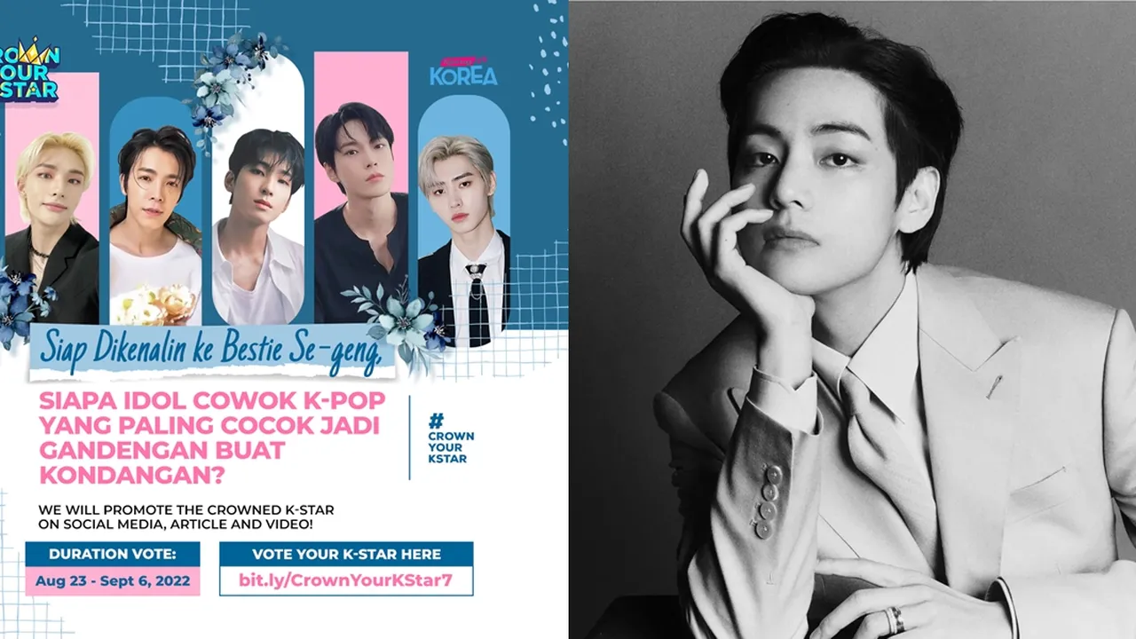 [VOTE HERE] Potret Ganteng V BTS Sebagai Pasangan Kondangan Kamu, Raja Visual yang Siap Jadi Calon Pengantin Berikutnya!