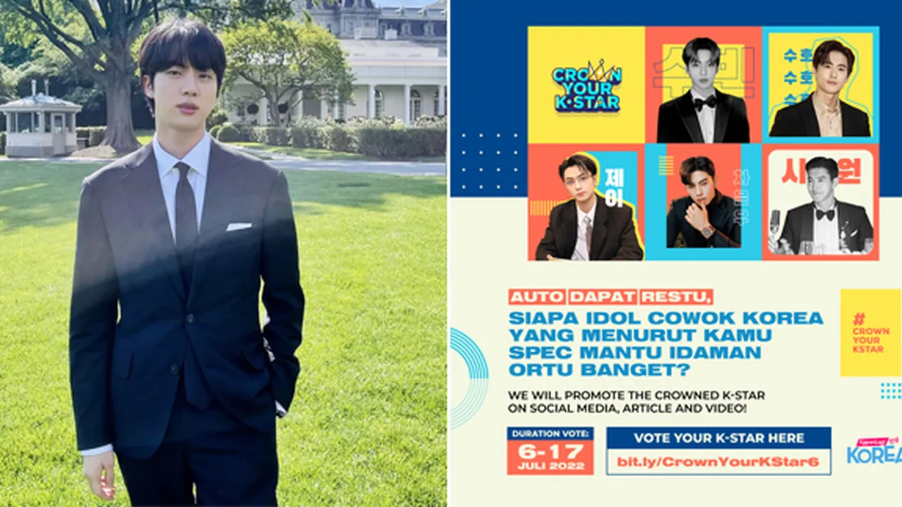 [VOTE HERE] Potret Jin BTS yang Nggak Cuma Ganteng Tapi Super Sopan dan Jago Masak, Auto Jadi Calon Menantu Idaman Ortu Kamu