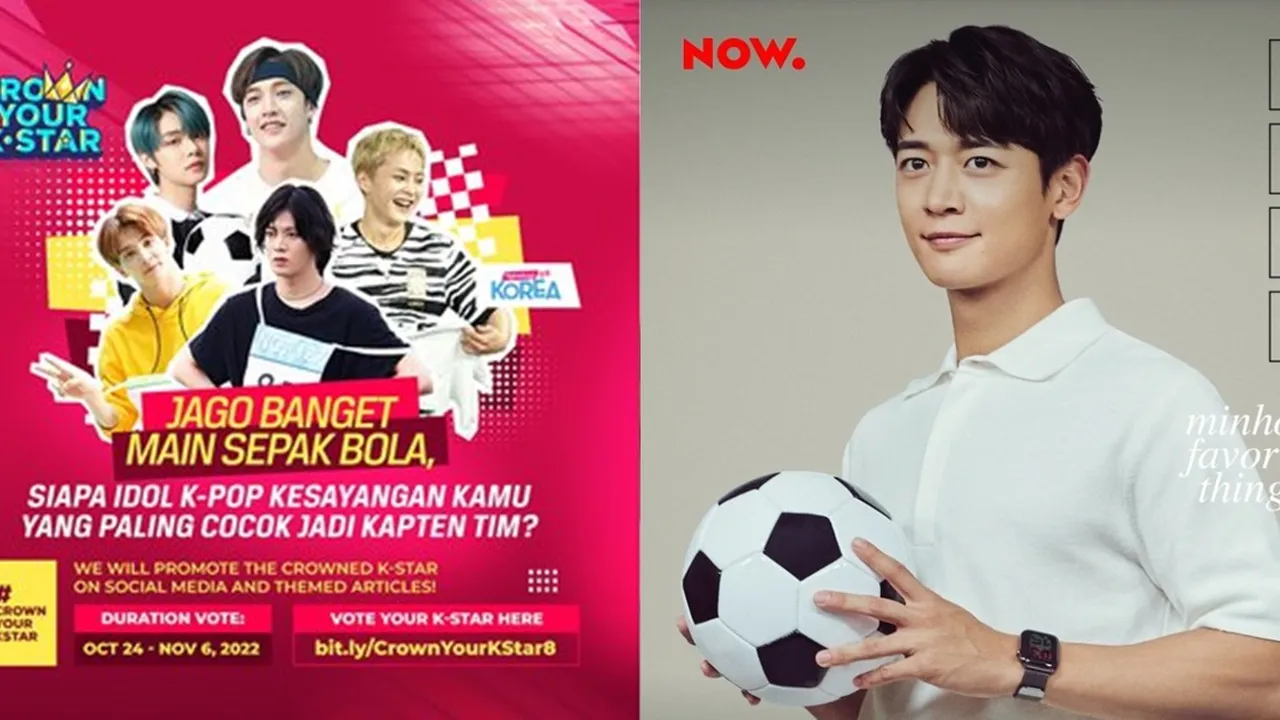[VOTE HERE] Potret Minho SHINee Si Paling Olahraga, Cocok Jadi Kapten Tim Sepak Bola dan Captain of Your Heart