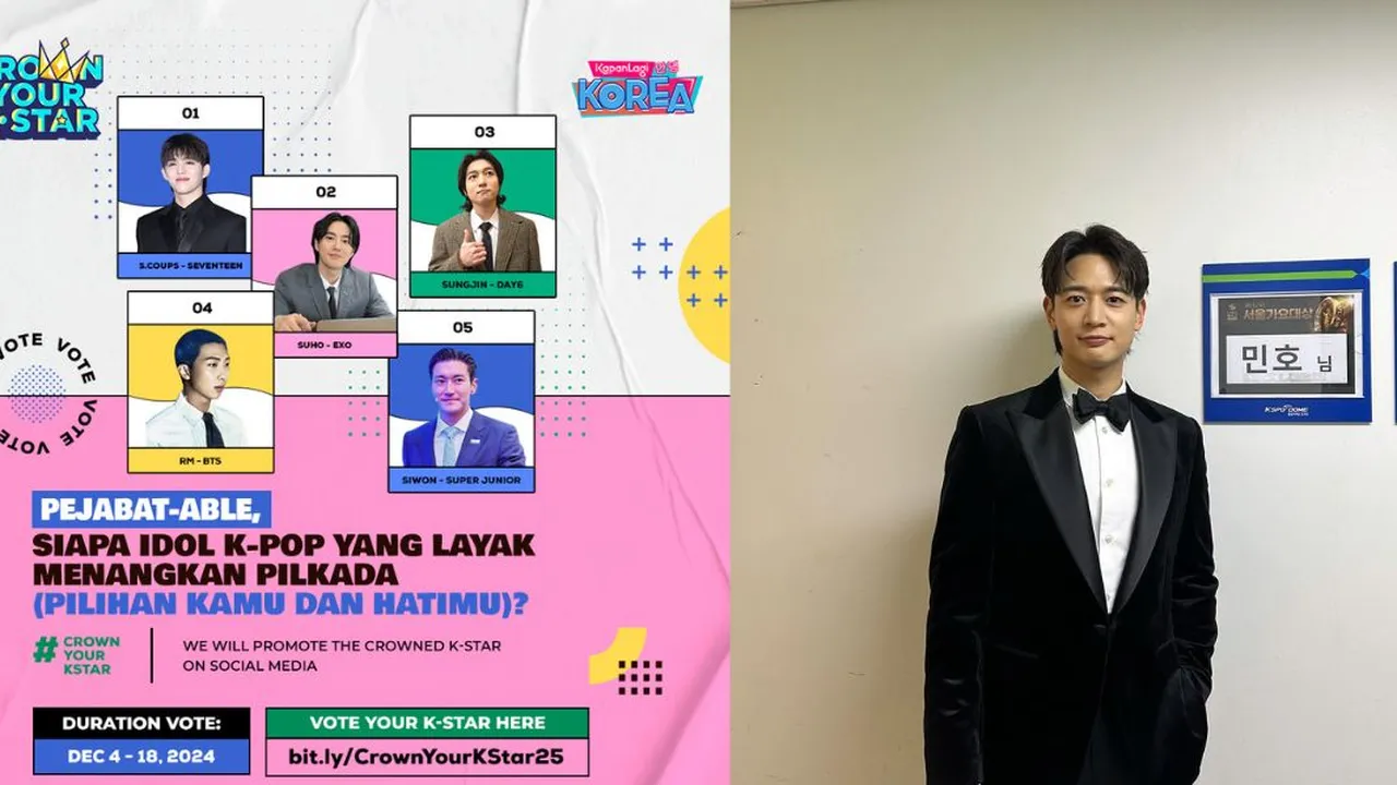 [VOTE HERE] Punya Vibes Berkharisma, Minho SHINee Cocok Jadi pejabat Jika Menang Pilkada (Pilihan Kamu dan Hatimu)