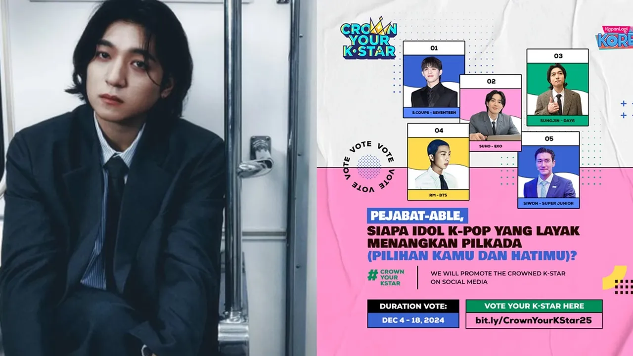 [VOTE HERE] Sungjin DAY6 Nggak Cuma Nomor Satu di Hati, Tapi Juga Aura Pejabatnya Cocok Menang Pilkada