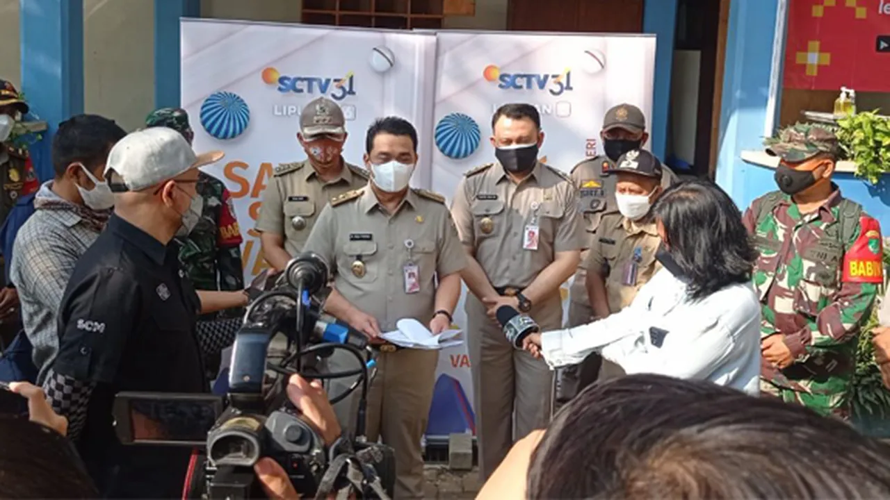Xtraordinary Vaksin SCTV Kembali Digelar, Wagub DKI Jakarta Ahmad Riza Patria Turut Hadir
