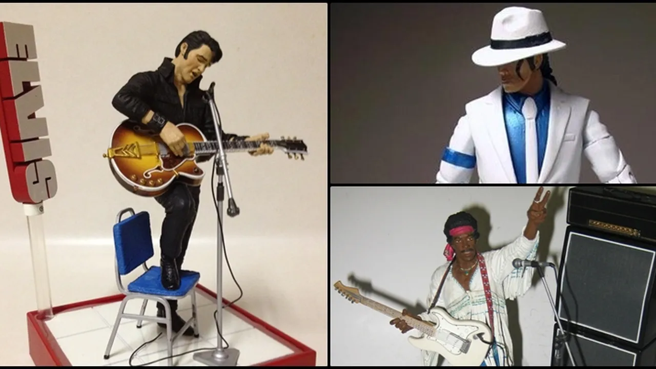 Wah! 5 Legenda Musik Dunia Punya Versi Action Figure