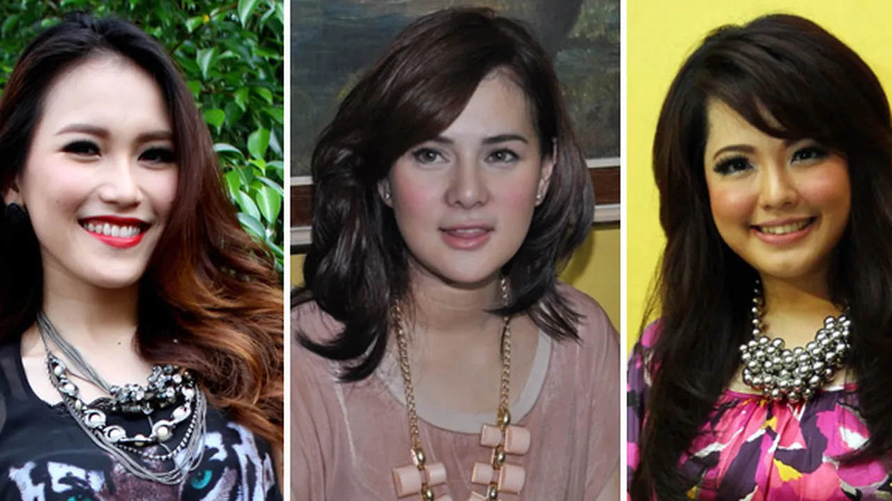 Wajah Selebriti Indonesia Tanpa Make Up, Lebih Cantik?
