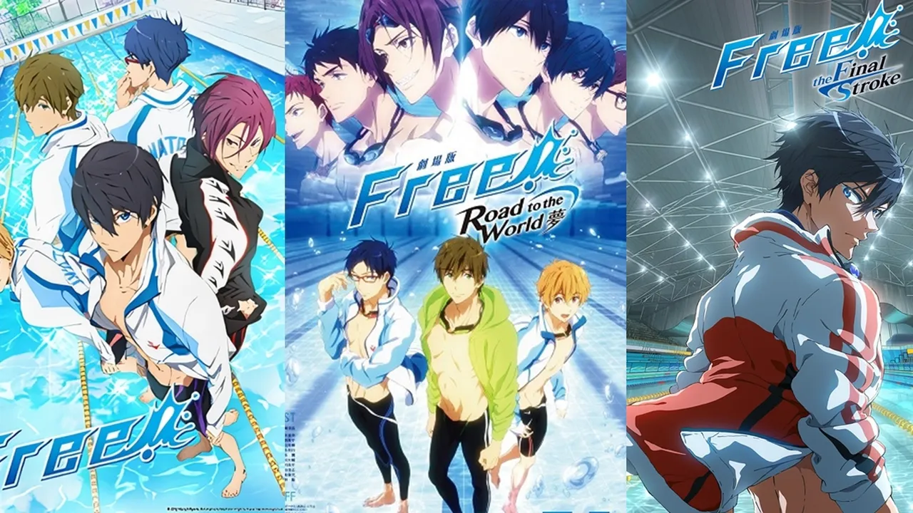 Wajib Tahu, Ini Urutan Nonton Anime FREE! yang Benar Beserta Sinopsis Lengkapnya