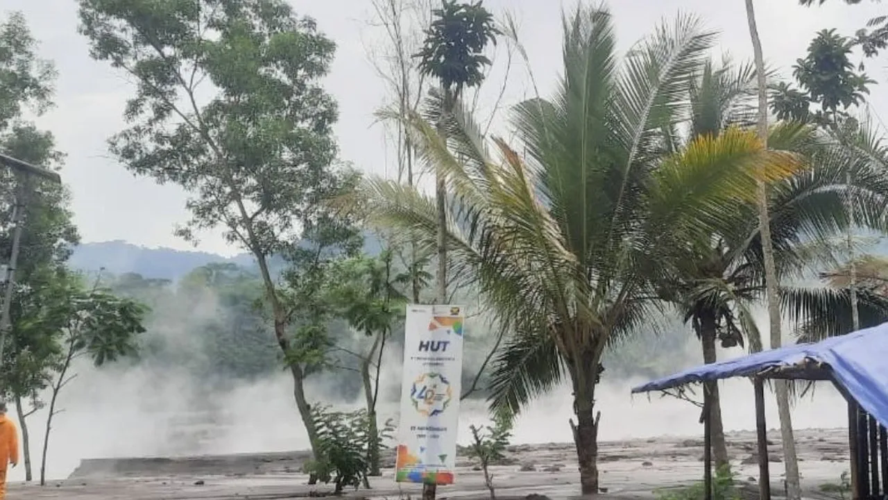 Warga Sumberlangsep Terisolir Material Vulkanik Lahar Dingin Gunung Semeru