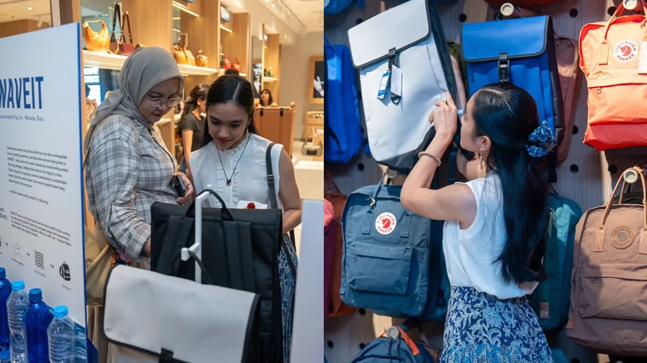 WAVEIT Hadir di URBAN ICON: Inovasi Tas Berkelanjutan dari Sampah Plastik