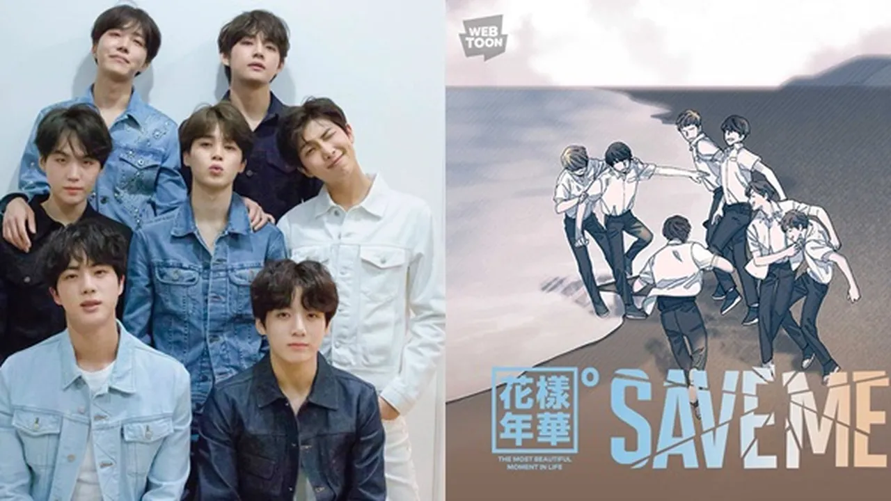 Webtoon 'Save Me', Kisah Persahabatan BTS Dalam Dunia Komik