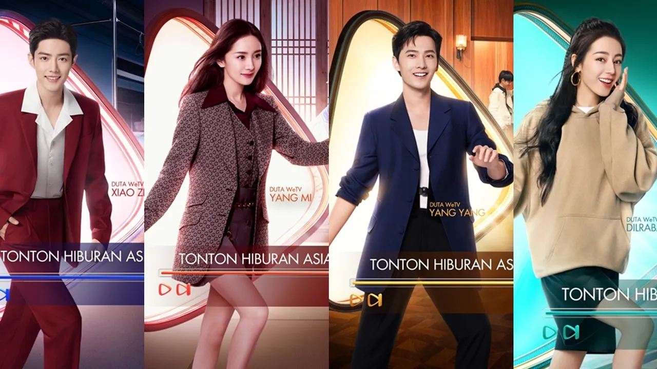WeTV Umumkan Empat Duta Global untuk Dorong Pasar Luar Negeri