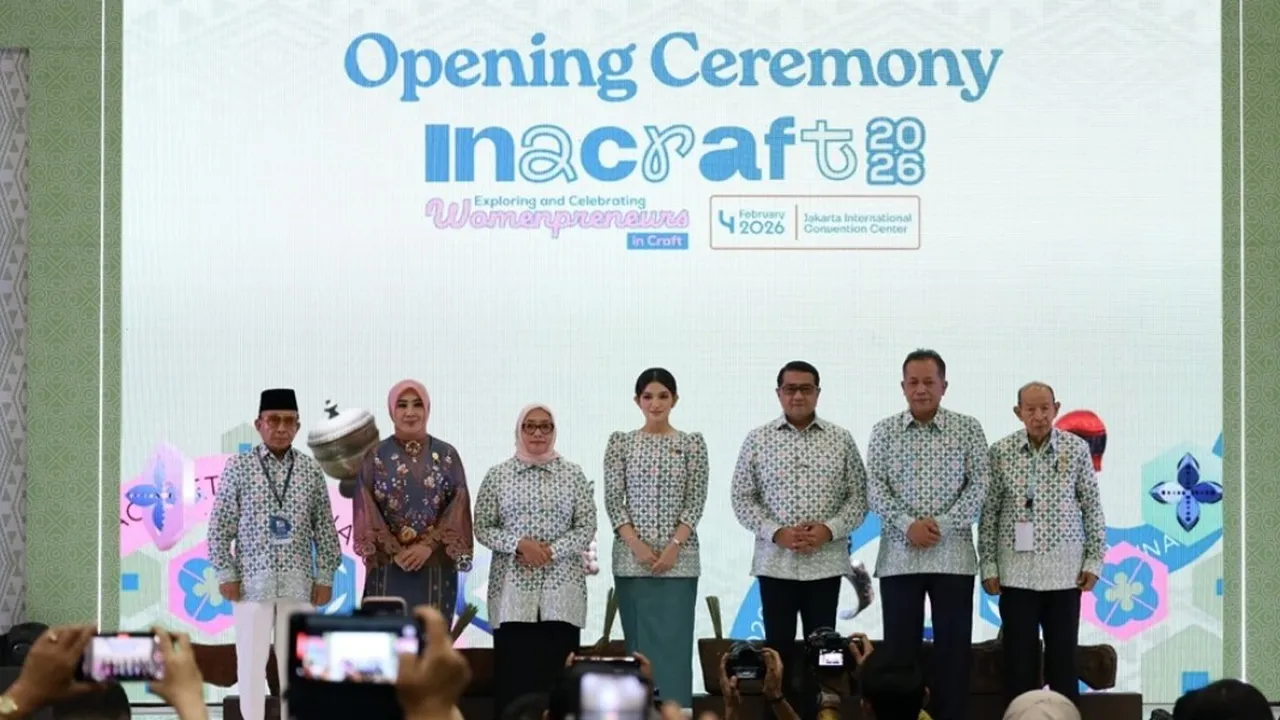 Womenpreneurs Jadi Sorotan, INACRAFT 2026 Resmi Dibuka