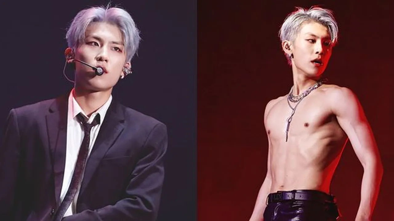 Woojin AB6IX Telanjang Dada Pamer Abs di Konser, Sukses Bikin Fans Histeris!