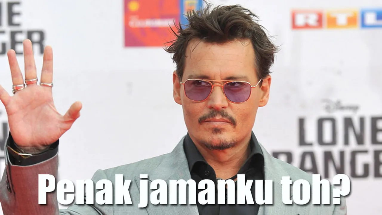 Wow, 7 Tokoh Unik Ini Pernah Diperankan Johnny Depp