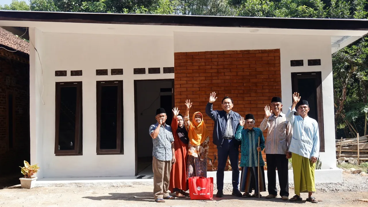 Wujudkan Rumah Impian, YPP Serahkan Rumah Sejahtera Terpadu untuk Warga Magelang