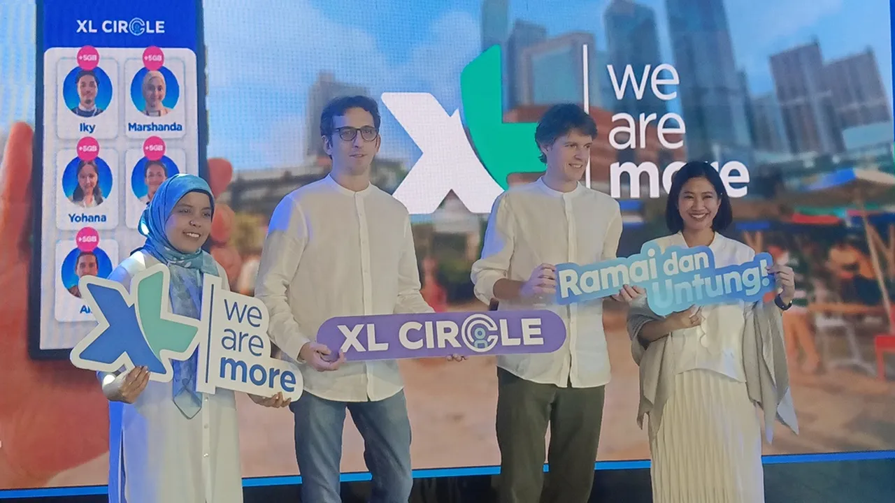 XL Circle, Fitur Baru XL Axiata untuk Berbagi Kuota Tanpa Batas di Komunitas