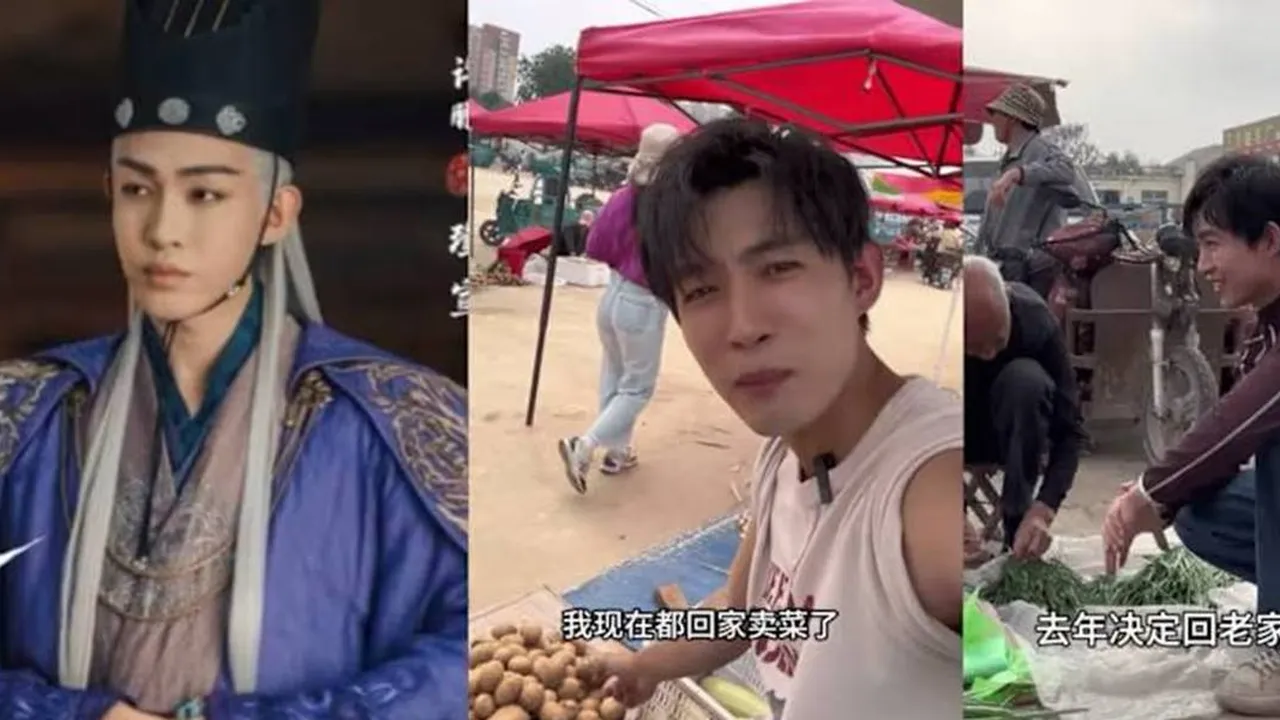 Xu Peng Vakum dari Dunia Akting, Mantan Pemeran CEO Kini Jualan Sayur di Pasar