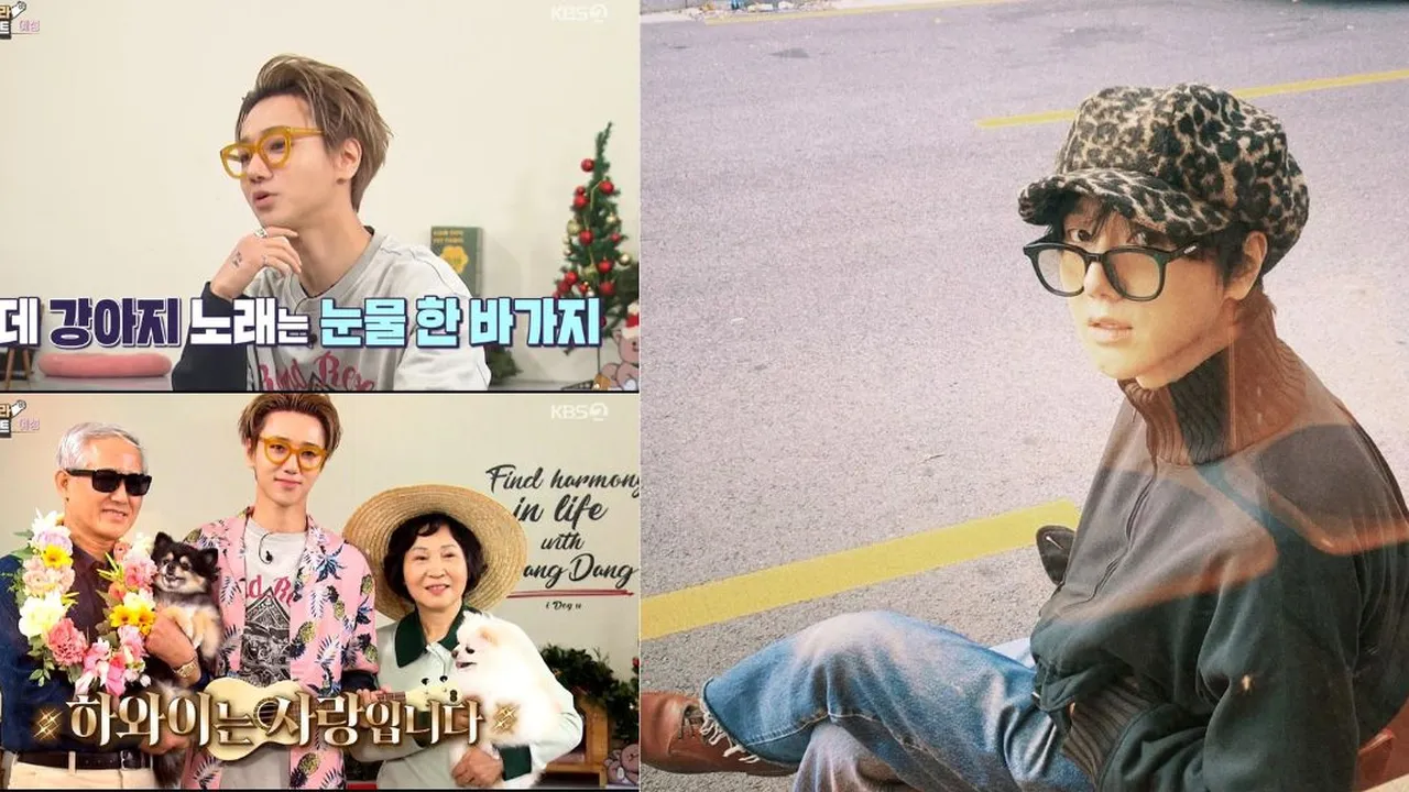 Yesung Super Junior Membawa Hewan Peliharaannya Saat Tampil di Acara 'Yeonjung Plus'