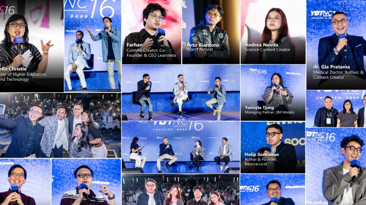 YOTNC16 Hadirkan Stella Christie hingga dr. Gia, Fokus AI dan Kreativitas
