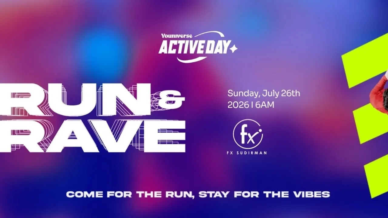 Youniverse Active Day Ajak Masyarakat Ubah Cara Nikmati Akhir Pekan Lewat Konsep RUN & RAVE