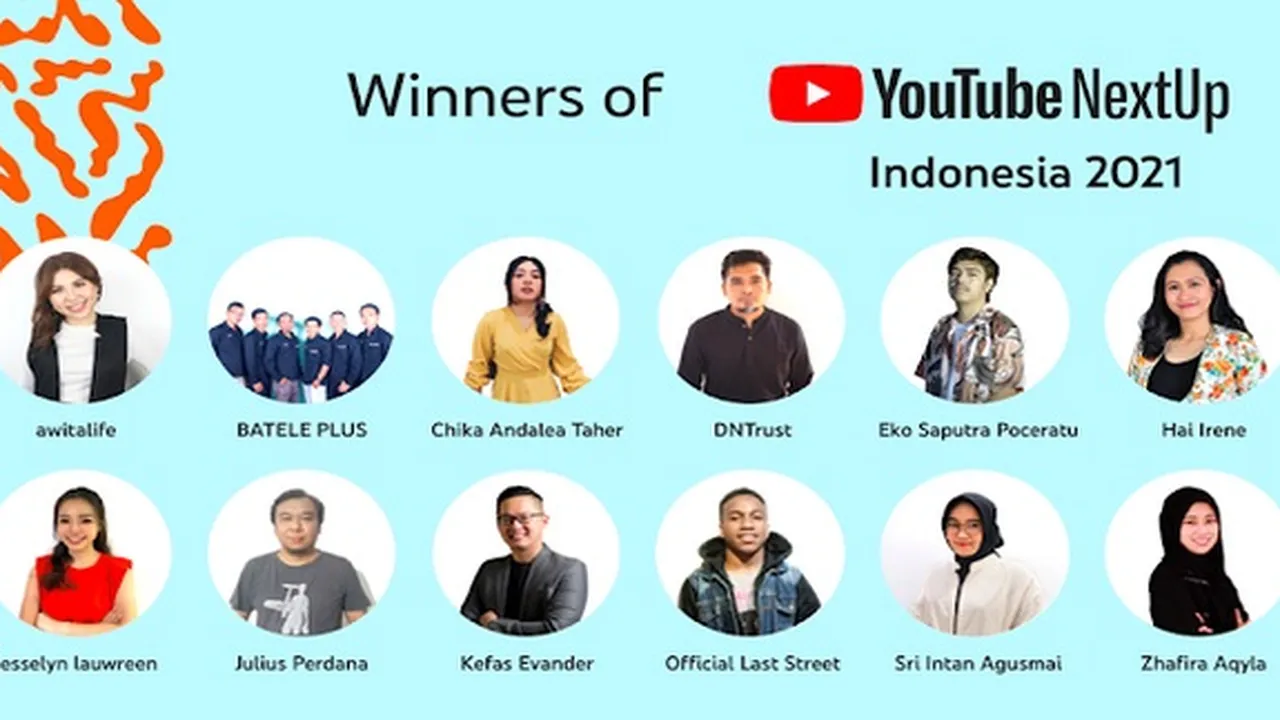 YouTube Kembali Hadir Degan Program YouTube NextUp yang Mengundang 12 Kreator Terpilih!