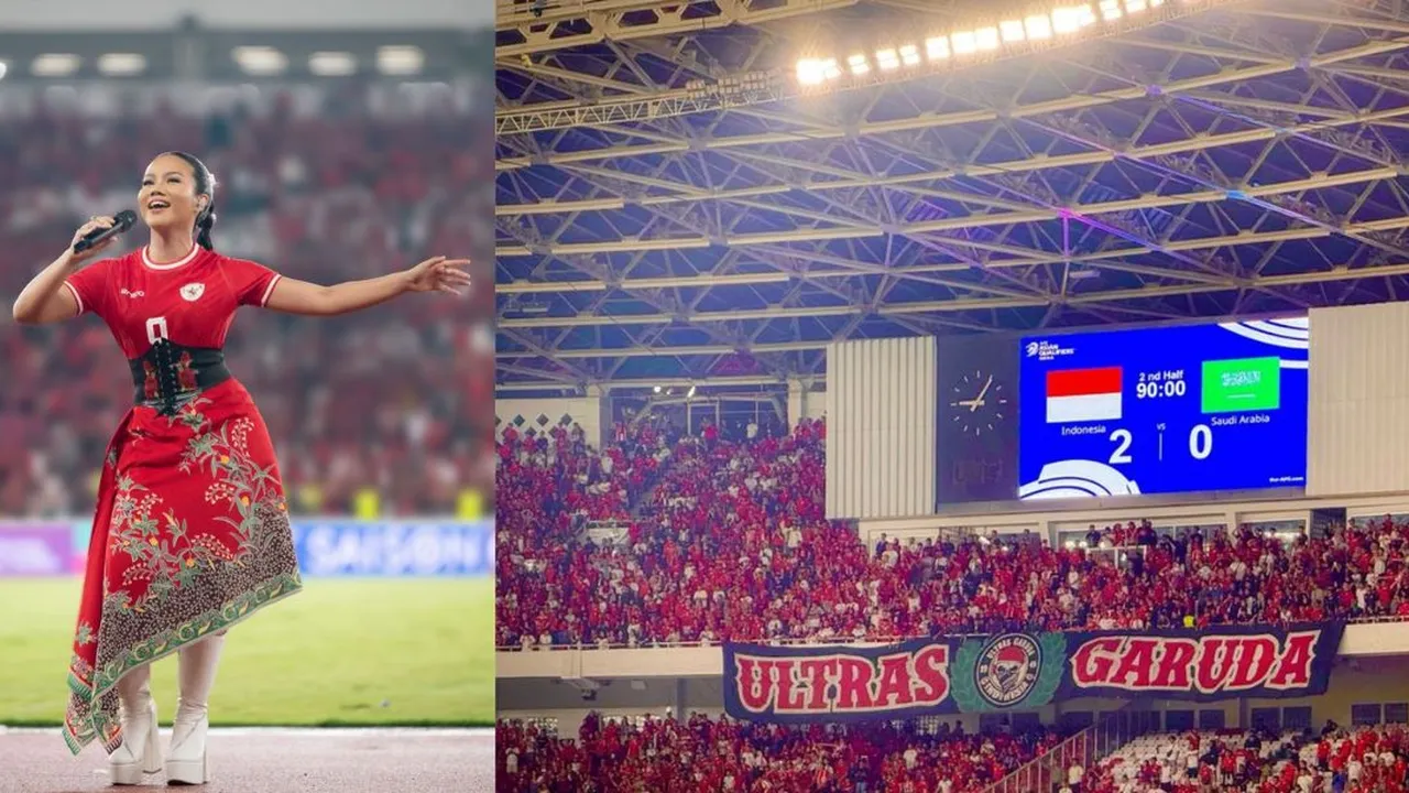 Yura Yunita Bangga Iringi Kemenangan Timnas Indonesia di GBK: Bingah Pisan!