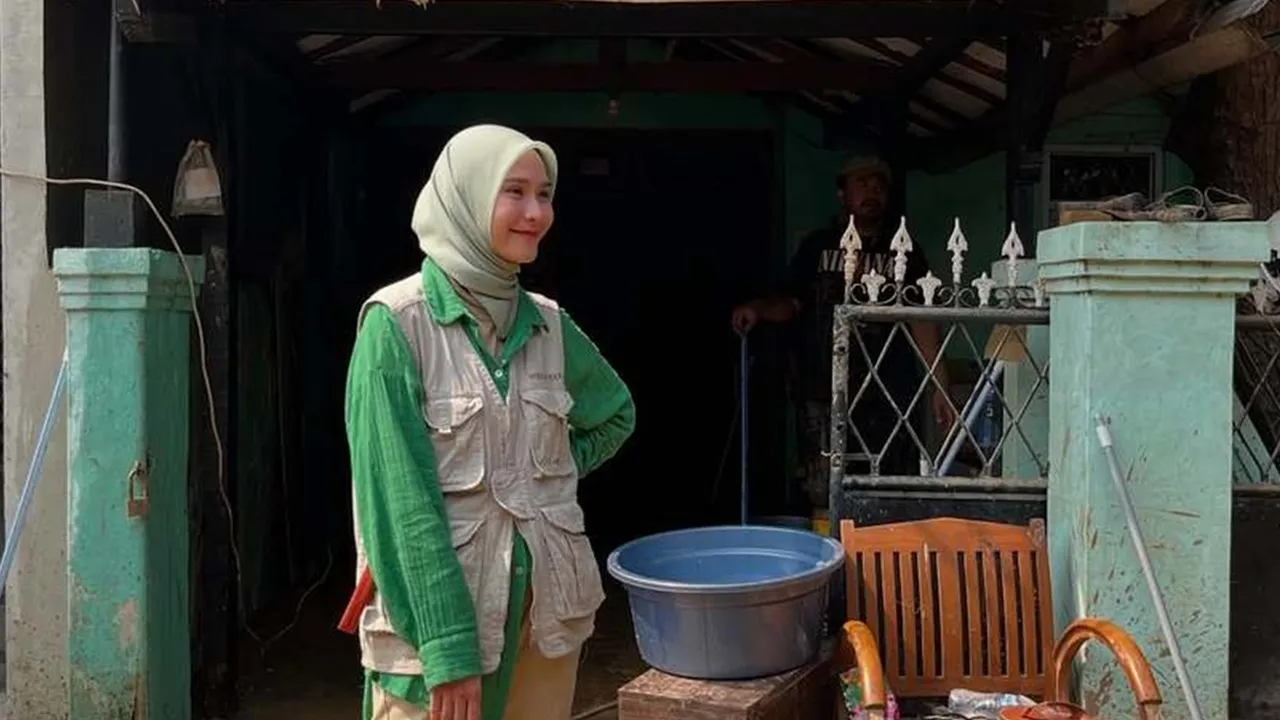 Zaskia Adya Mecca Siapkan Iftar dan Pusat Medis untuk Palestina