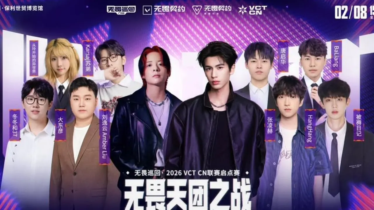 Zhang Linghe dan Amber Liu Bakal Debut Jadi Atlet E-Sport, Main Valorant 8 Februari 2026
