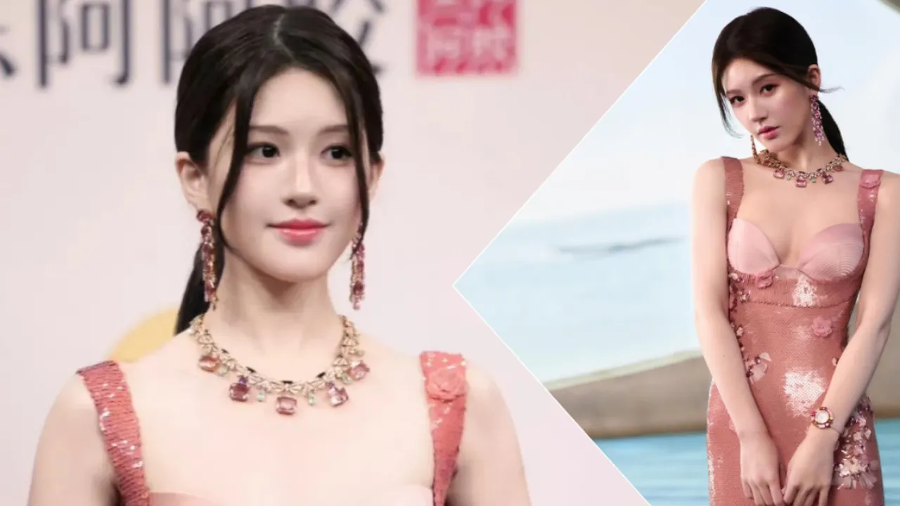Zhao Lusi Hadir di Tencent Video All Star Night 2025, Kecantikannya Bikin Mata Terpana