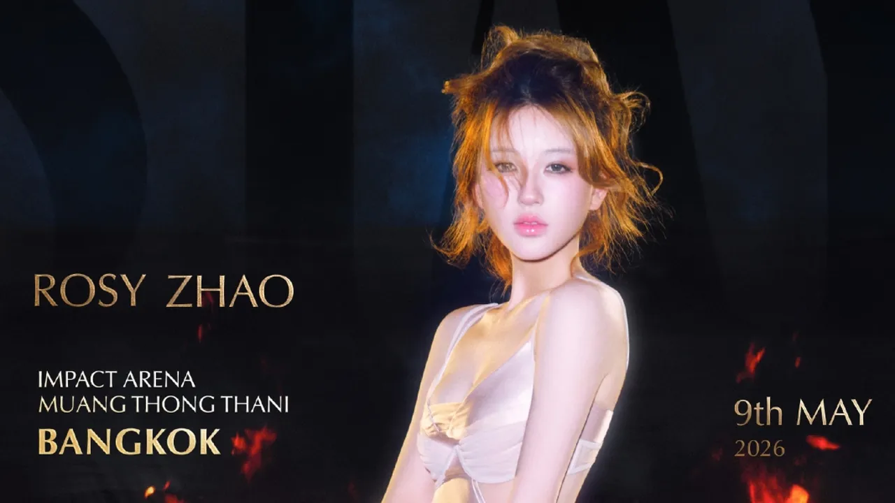 Zhao Lusi Umumkan Konser Internasional Perdana, 'Stay Romantic' Digelar di Bangkok 9 Mei 2026